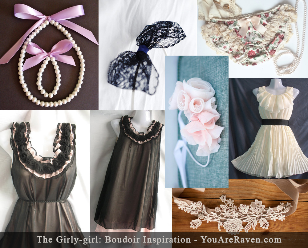 Boudoir Inspiration: The Girly-girl
