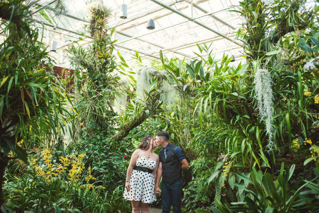 Atlanta Botanical Gardens Engagement Session // Atlanta Engagement Photographer