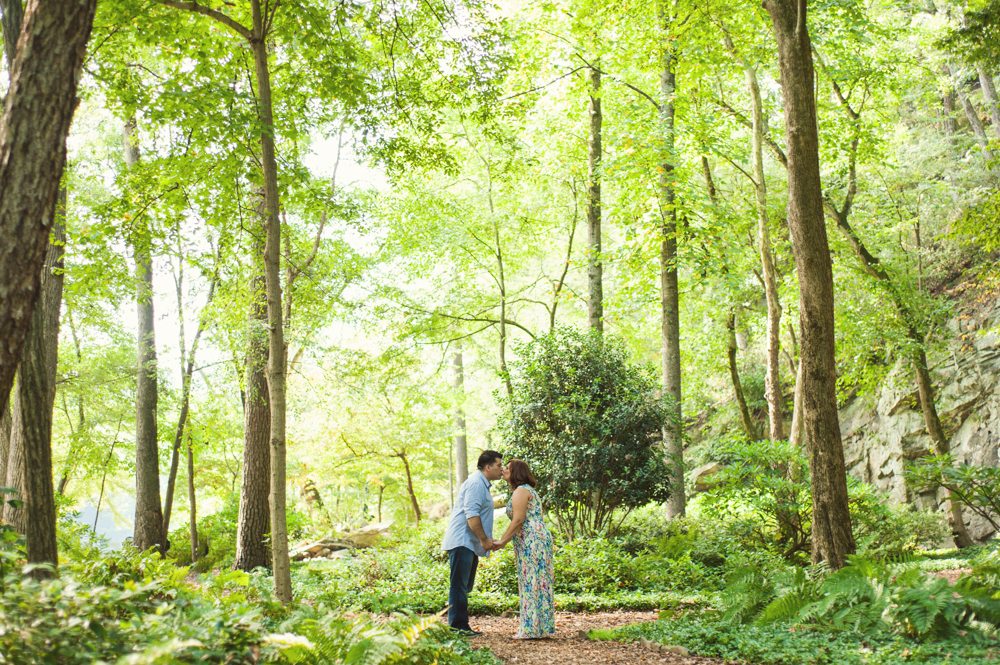 Chattahoochee River & Coffee Engagement // Atlanta Engagement Photographer