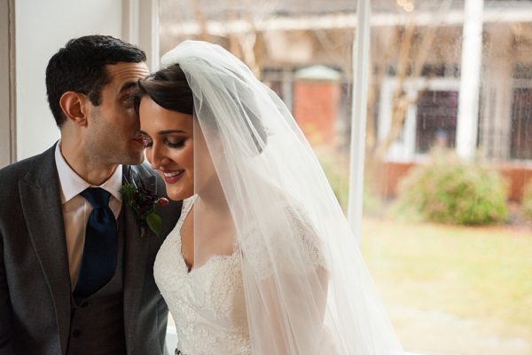 romantic wedding portrait photographed by wedding photographer YouAreRaven