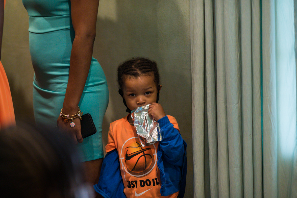 family prepares for Garden Wedding Near Atlanta, GA