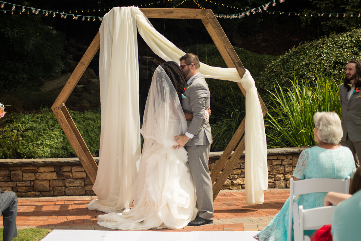 Garden Wedding ceremony Near Atlanta, GA